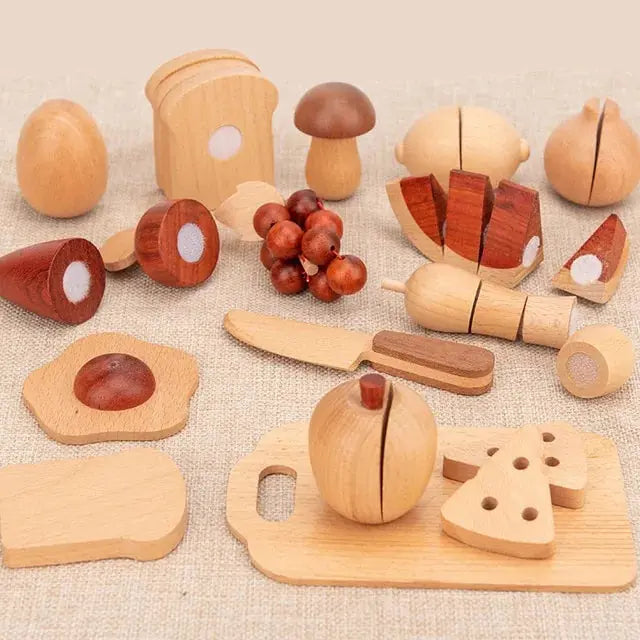 Log Wooden Kitchen Toy Vivareflex Online