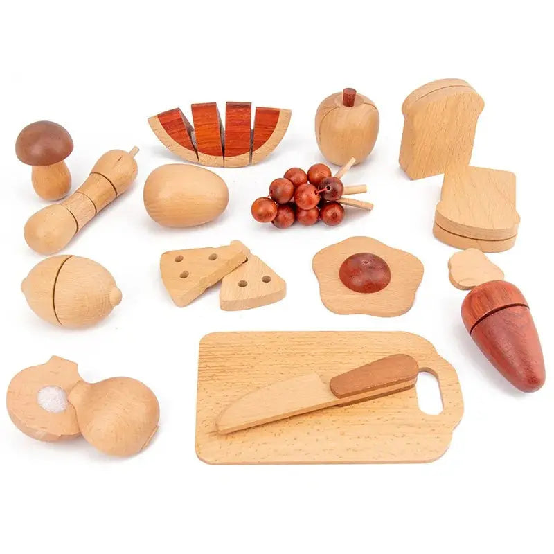 Log Wooden Kitchen Toy Vivareflex Online
