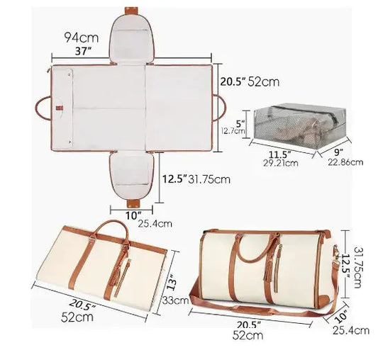 Luggage Portable One Shoulder Waterproof Wear-resistant Large Capacity Travel Bag Vivareflex Online