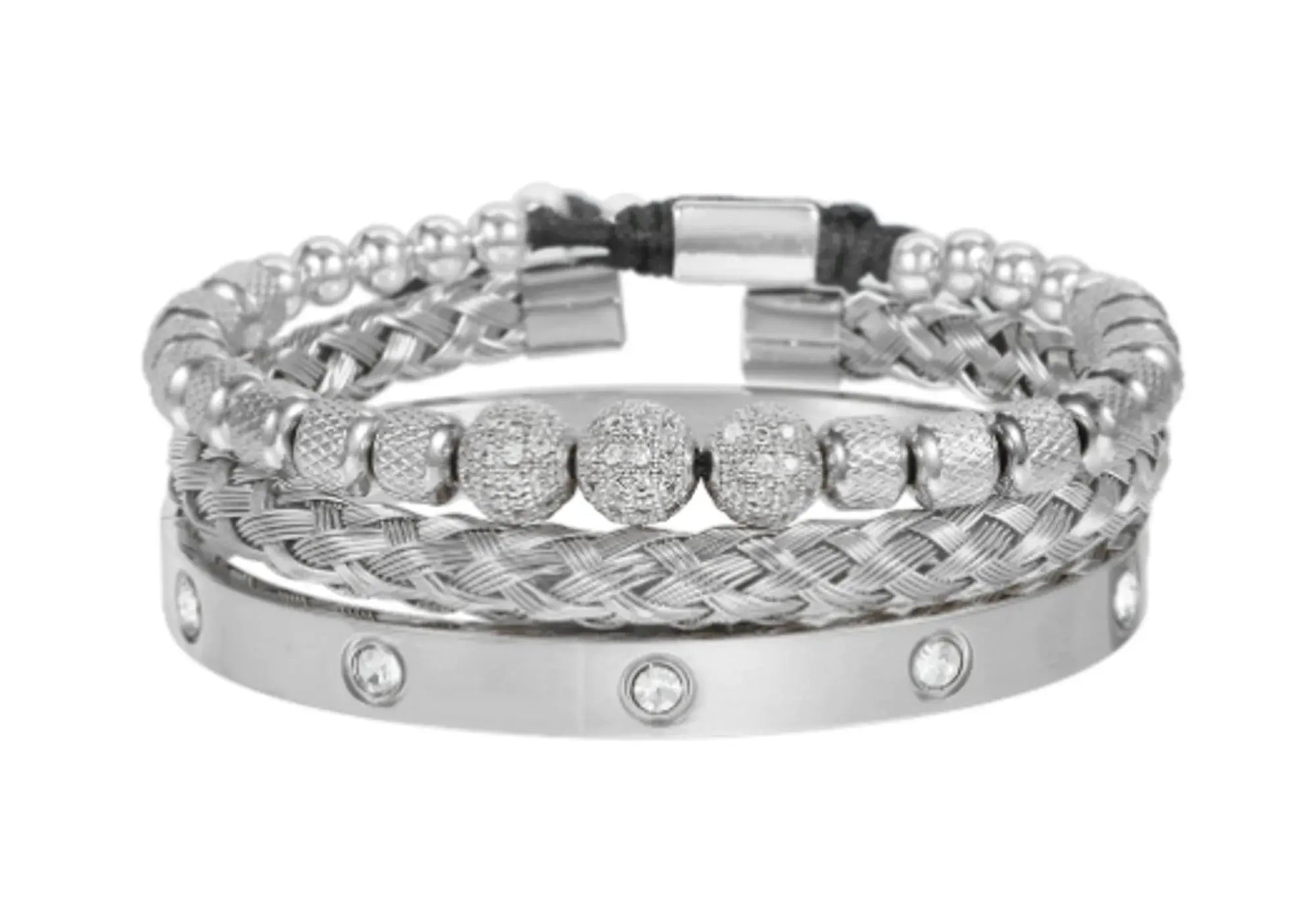 Luxury Micro Pave CZ Round Beads Royal Charm Men Bracelets Vivareflex Online