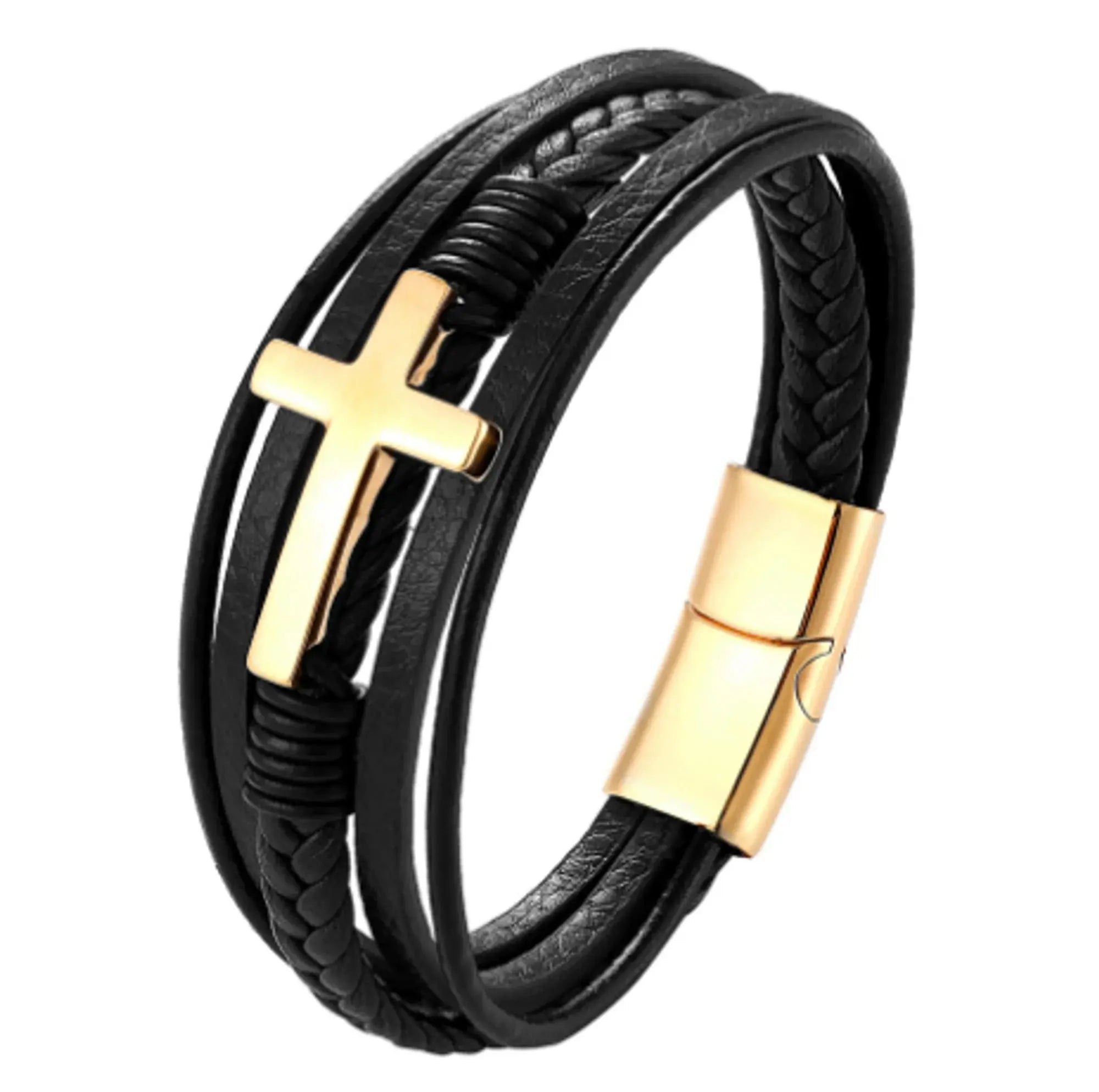 Luxury Multicolor Cross Design Classic Stainless Steel Men Vivareflex Online