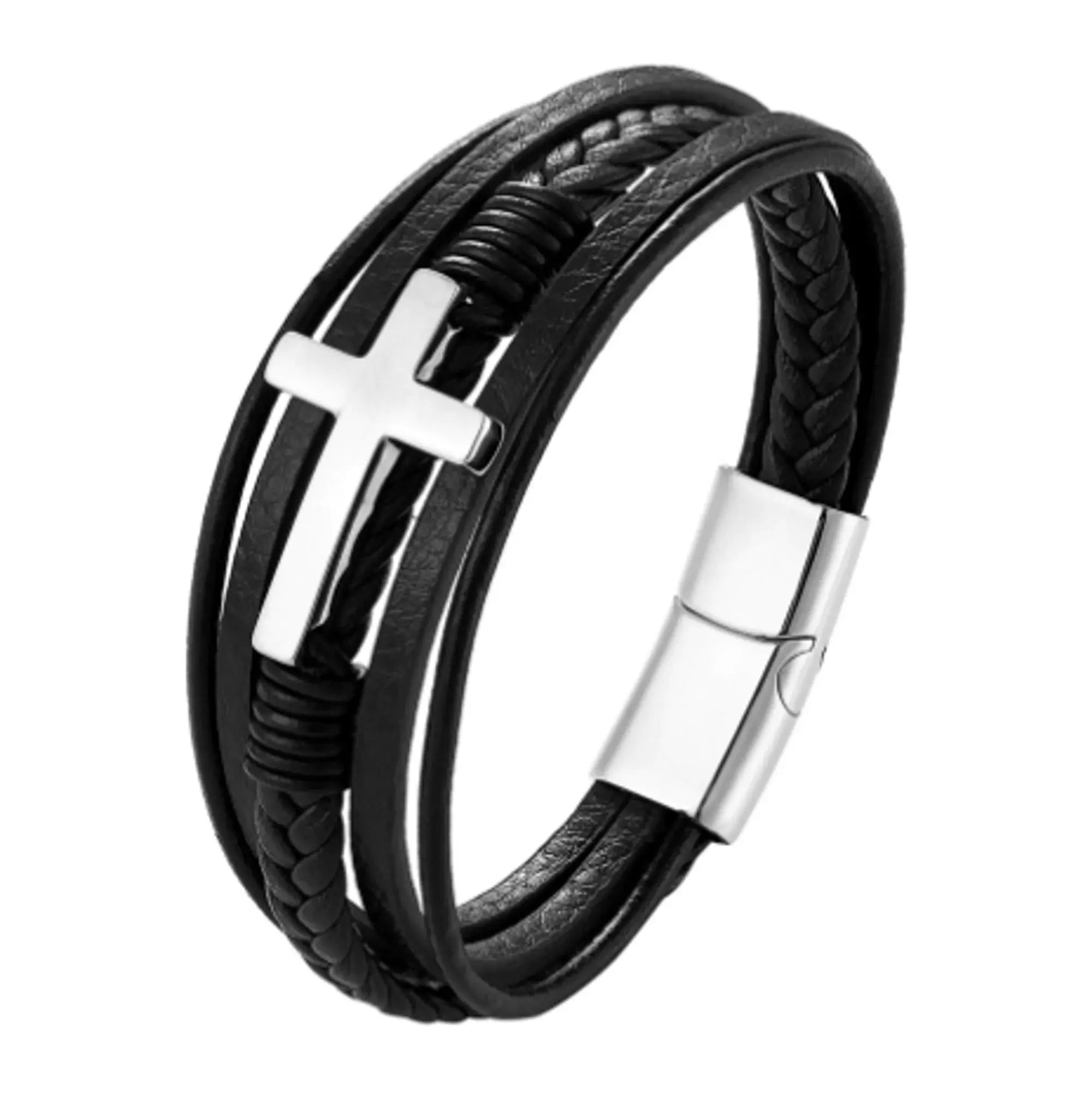 Luxury Multicolor Cross Design Classic Stainless Steel Men Vivareflex Online
