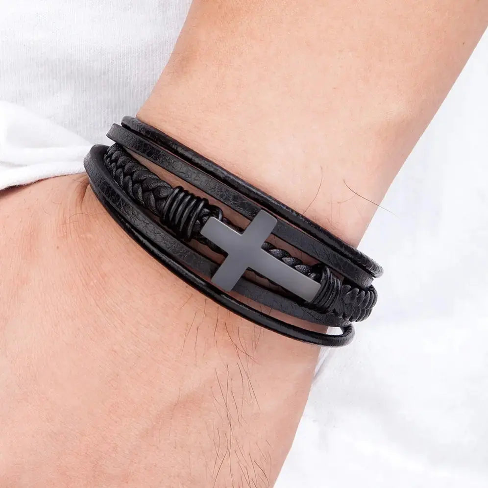 Luxury Multicolor Cross Design Classic Stainless Steel Men Vivareflex Online