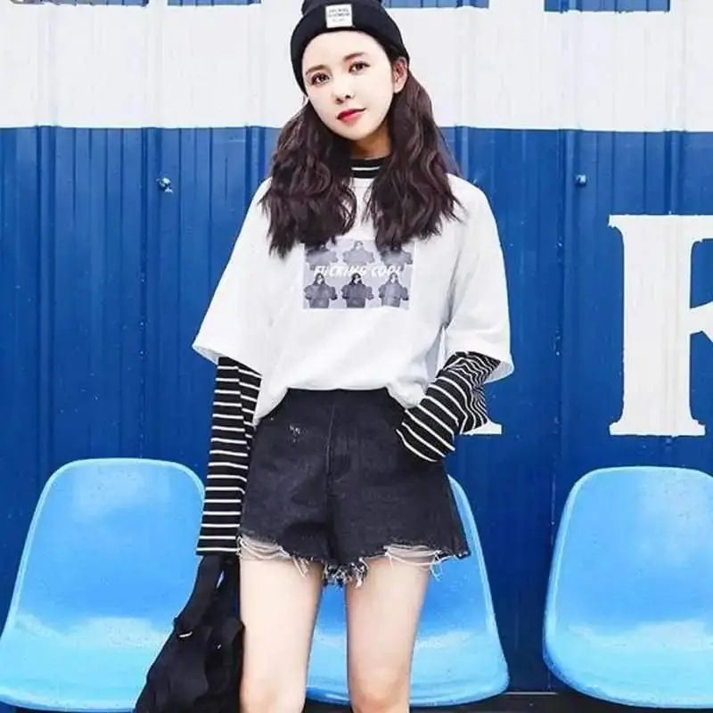 Lychee Spring Autumn Women T-Shirt Vivareflex Online