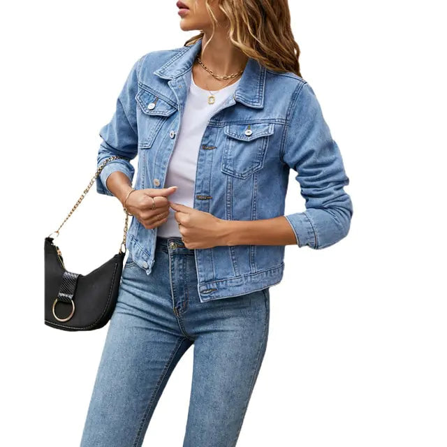 Chic Denim Daywear Jacket Vivareflex Online