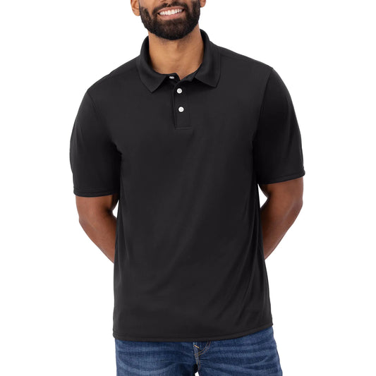 Hanes Mens Cool Dri Polo Shirt, Quick-Drying Performance Polo for Men - Vivareflex Online