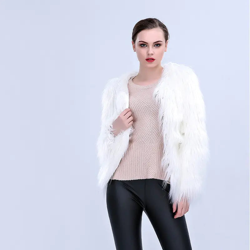 Women Faux Fur Coat Valentine Cosplay Vivareflex Online