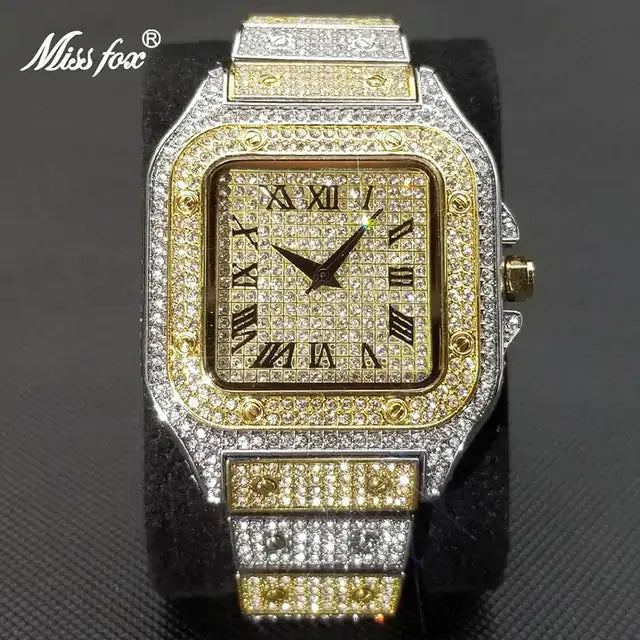 MISSFOX Men's Elegant Square Watch Vivareflex Online