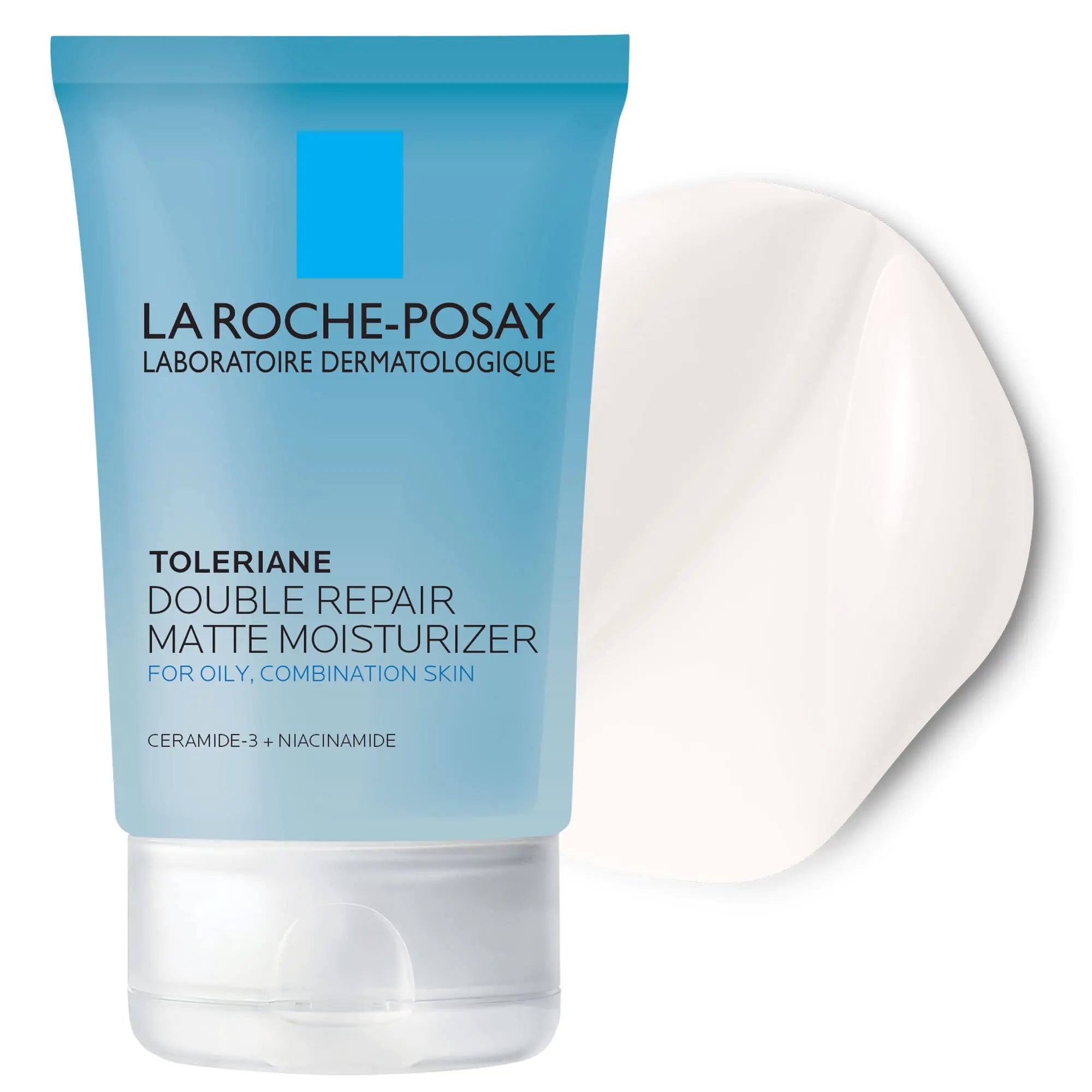 La Roche-Posay Toleriane Double Repair Matte Daily Face Moisturizer for Oily Skin with Ceramide & Niacinamide - Oil-Free, All Skin Tones - Vivareflex Online