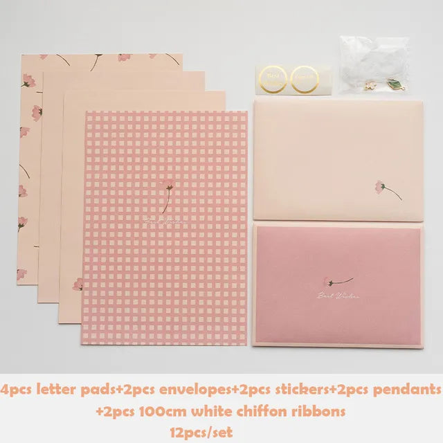 Floral Letter Pad & Envelope Set - Vivareflex Online