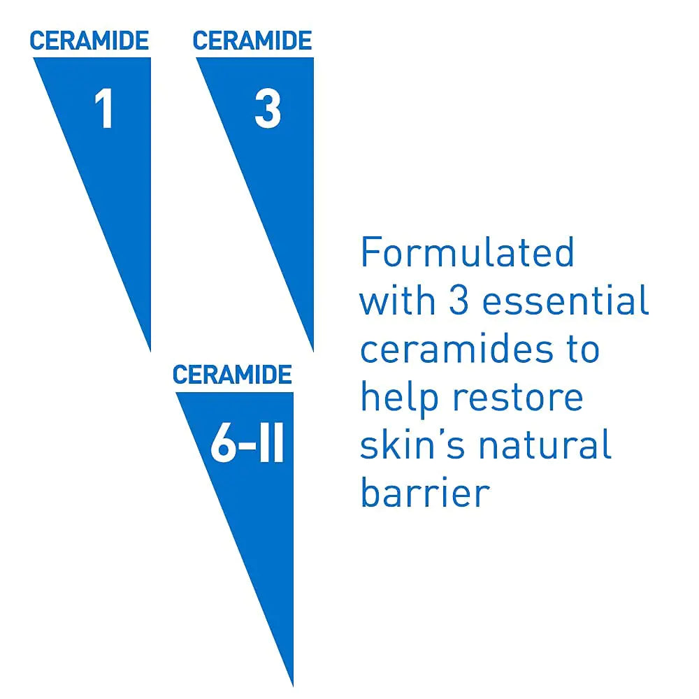 Limpiador CeraVe SA | Limpiador con ácido salicílico, ácido hialurónico, niacinamida y ceramidas | Exfoliante BHA para el rostro | Sin fragancia, no comedogénico | 16 onzas (paquete de 1) 