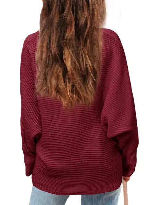 Mafulus Girl Oversized Crewneck Jumper Shirts_Vivareflex_Online