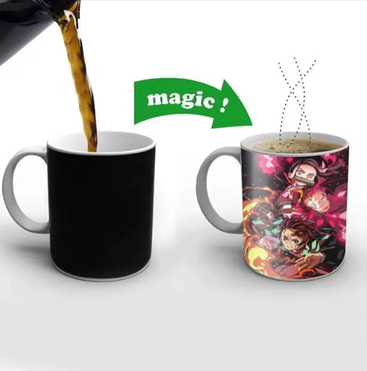 Magic Heat-Reveal Anime Coffee Mug – Perfect Fan Gift! Vivareflex Online