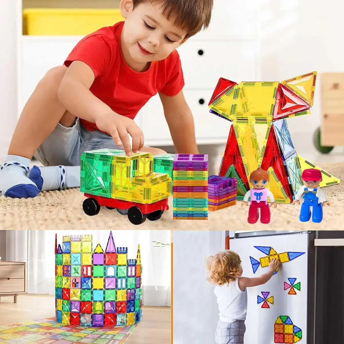 Magnetic Blocks Toys For Kids - Vivareflex Online