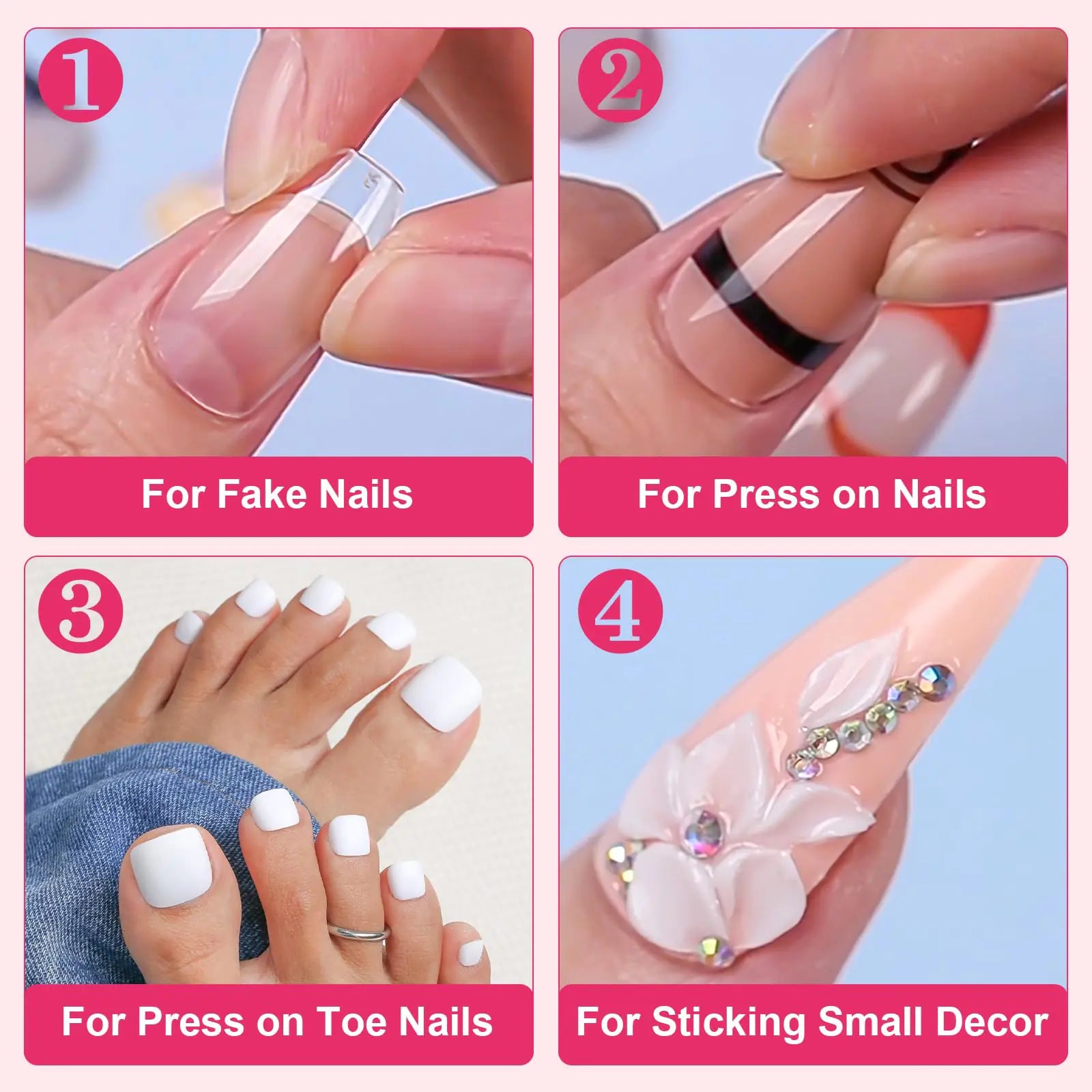 Makartt Quick Nail Glue for Press_Vivareflex_Online