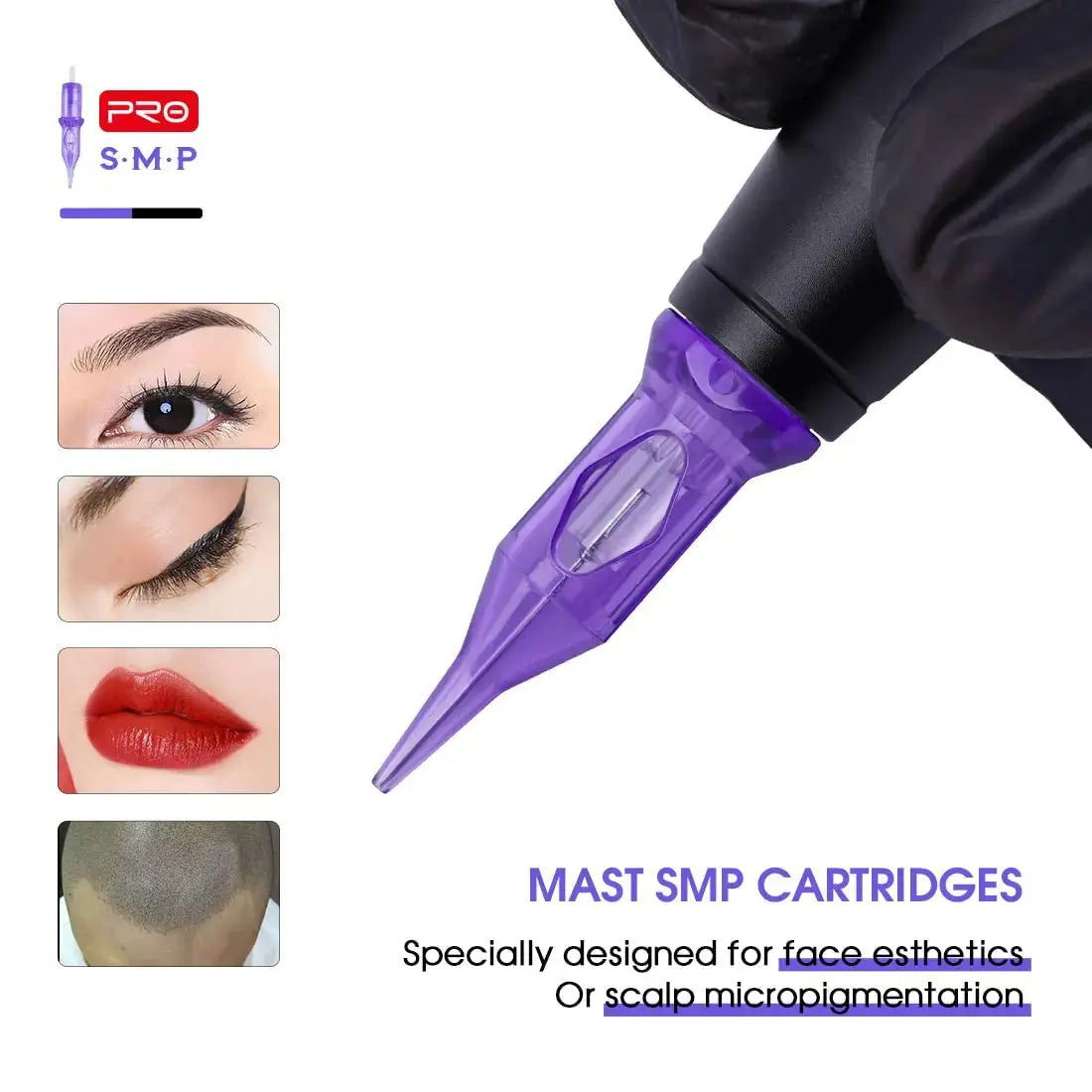 Mast Pro Tattoo 20pcs Disposable Needles - Round Shader_Vivareflex_Online