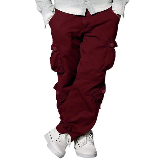 Match Men's Wild Cargo Pants 36 Red_Vivareflex_Online