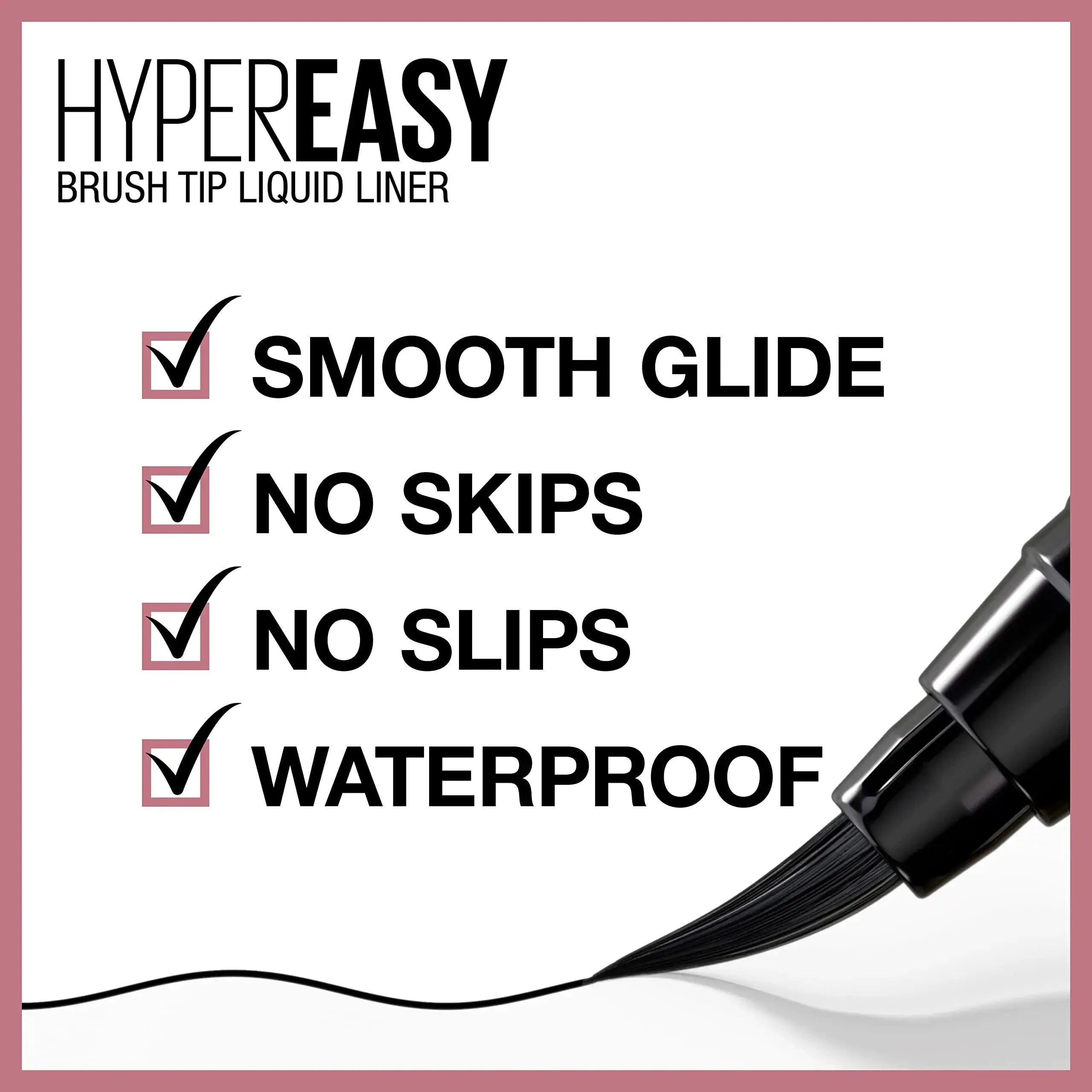 Maybelline Easy Liquid Pen No-Skip Eyeliner | Satin Finish_Vivareflex_Online