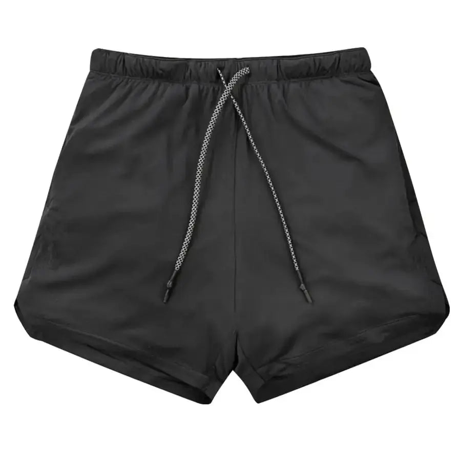Men 2 in 1 Running Shorts Jogging Gym Fitness Vivareflex Online