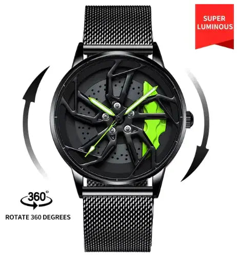 Men 3D Real Wheel Watches Vivareflex Online
