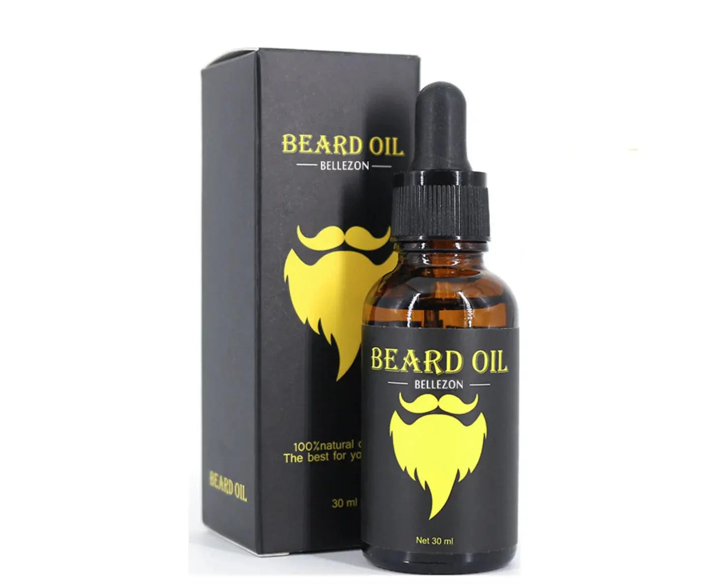 Men Beard Growth  Oil Kit Soften Hair Growth Nourishing Enhancer Beard Wax Balm Moustache Oil Leave-In Conditioner Beard Care Vivareflex Online