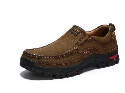 Men Casual Outdoor Slip-on Genuine Leather Vivareflex Online
