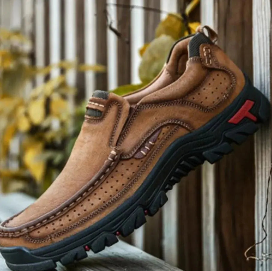 Men Casual Outdoor Slip-on Genuine Leather Vivareflex Online