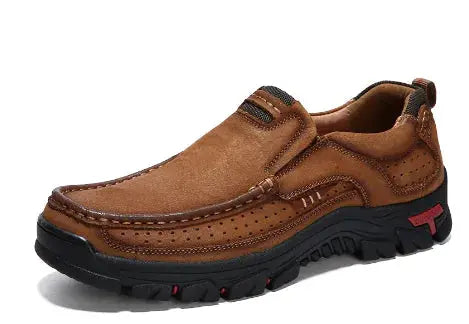 Men Casual Outdoor Slip-on Genuine Leather Vivareflex Online