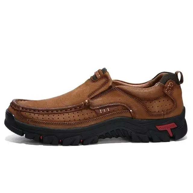 Men Casual Outdoor Slip-on Genuine Leather Vivareflex Online