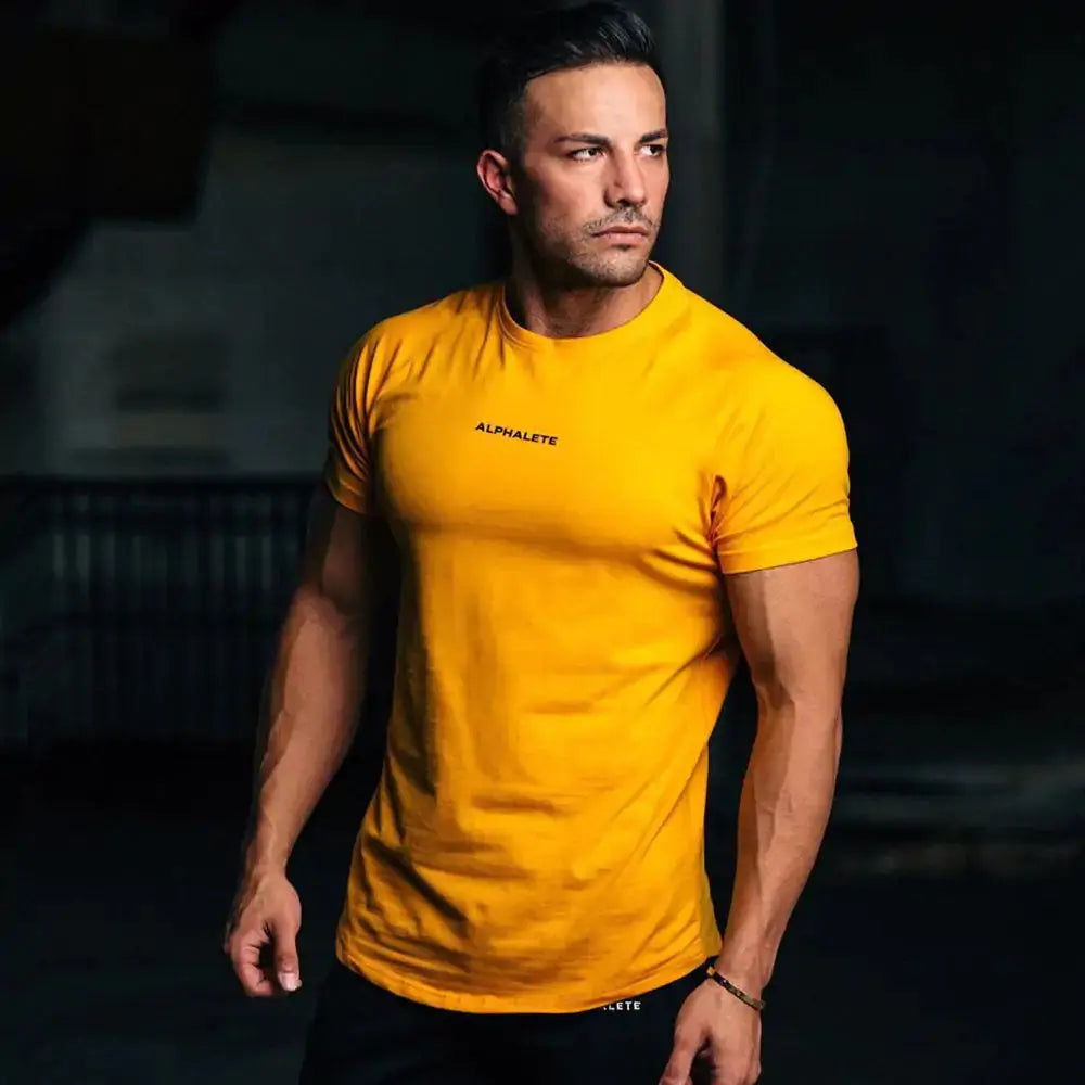 Men Fitted Gym T-Shirt Vivareflex Online