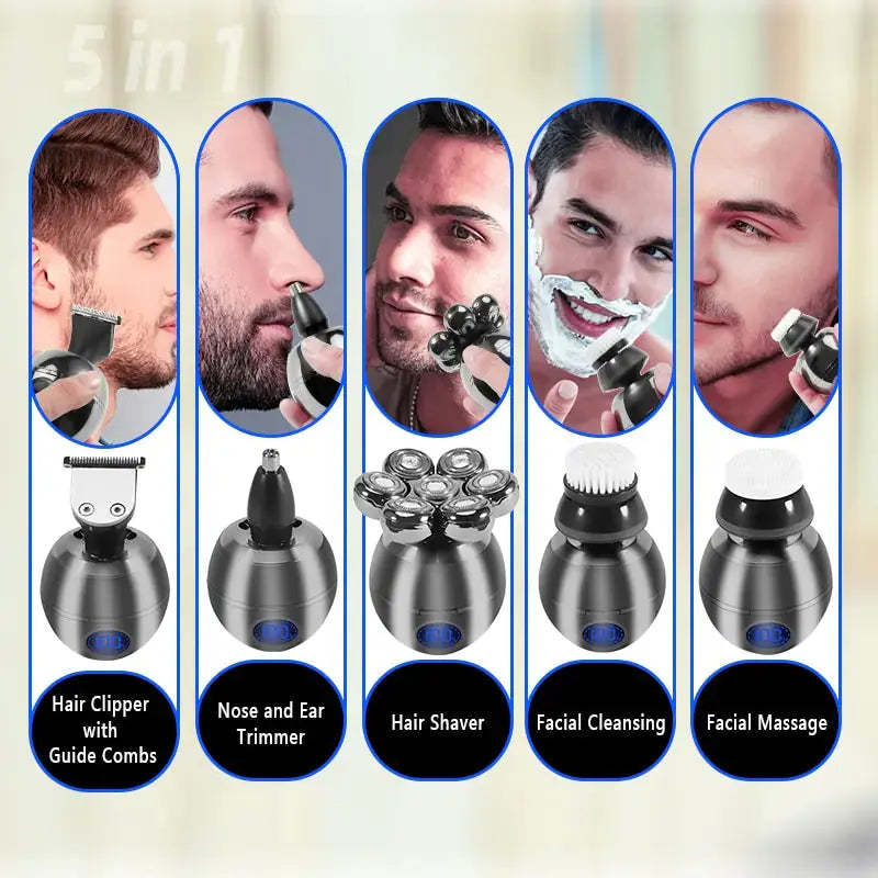 Men Grooming Kit Wet Dry Electric Shaver Vivareflex Online