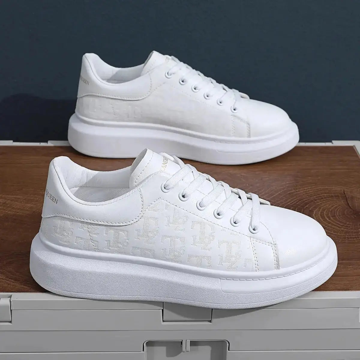 Men Lace-up Thick Sole Casual Sneakers Vivareflex Online