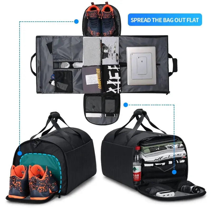 Men Multi-Function Large Capacity Travel Bag Vivareflex Online