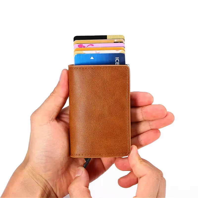 Men Smart Wallet Rfid Safe Anti-theft Holder Women Small Purse Vivareflex Online