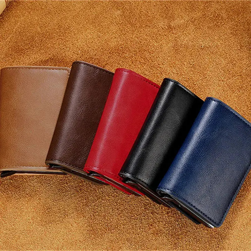 Men Smart Wallet Rfid Safe Anti-theft Holder Women Small Purse Vivareflex Online