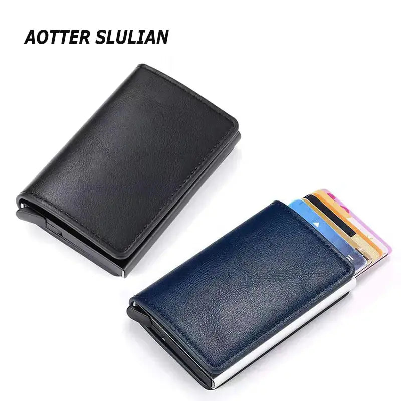 Men Smart Wallet Rfid Safe Anti-theft Holder Women Small Purse Vivareflex Online