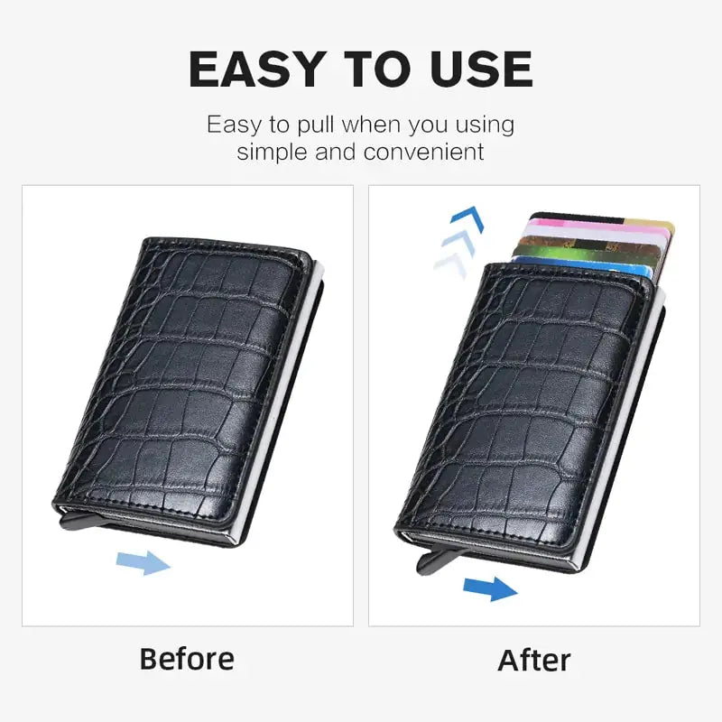 Men Smart Wallet Rfid Safe Anti-theft Holder Women Small Purse Vivareflex Online