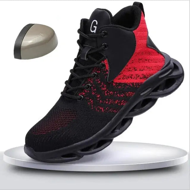 Men Steel Toe Outdoor Safety Work Shoes Vivareflex Online