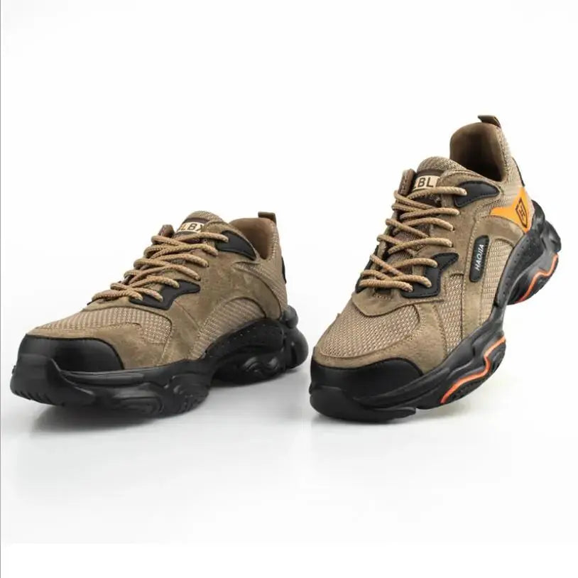 Men Steel Toe Outdoor Safety Work Shoes Vivareflex Online