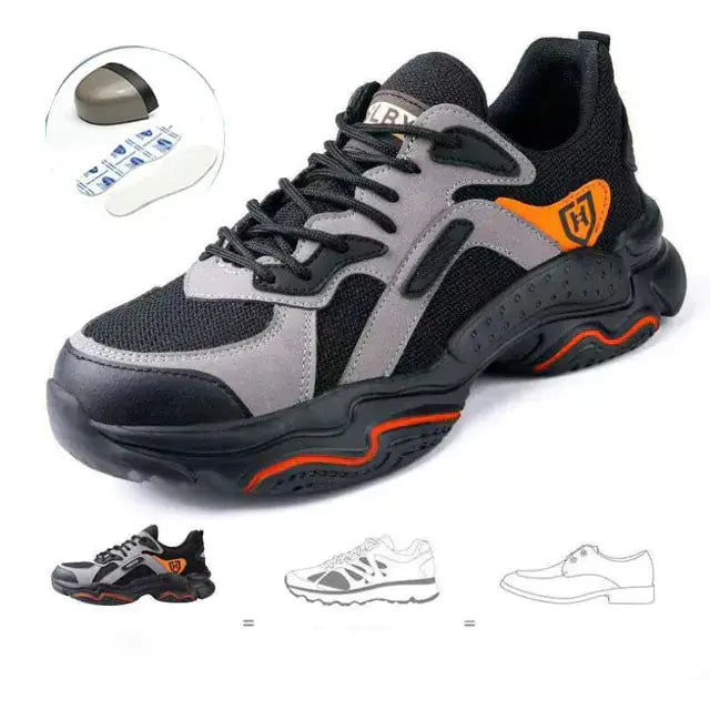 Men Steel Toe Outdoor Safety Work Shoes Vivareflex Online