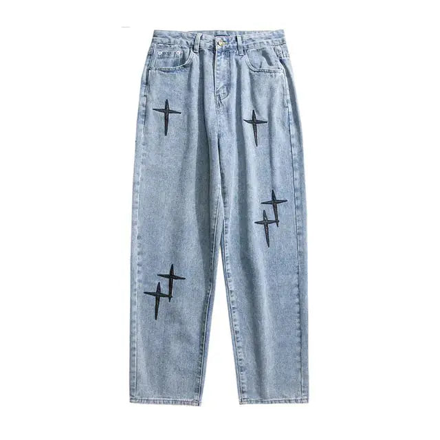 Men Straight Loose Wide-Leg Pants Vivareflex Online