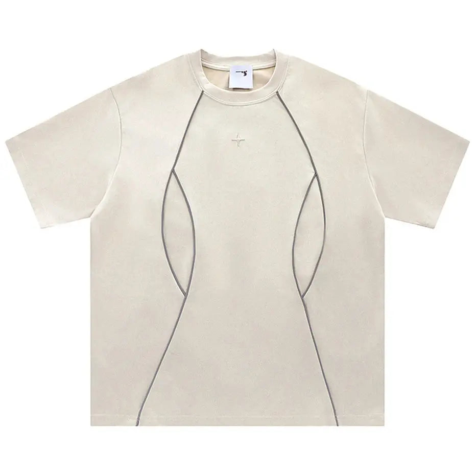 Men Suede Tshirt Reflective Striped Vivareflex Online