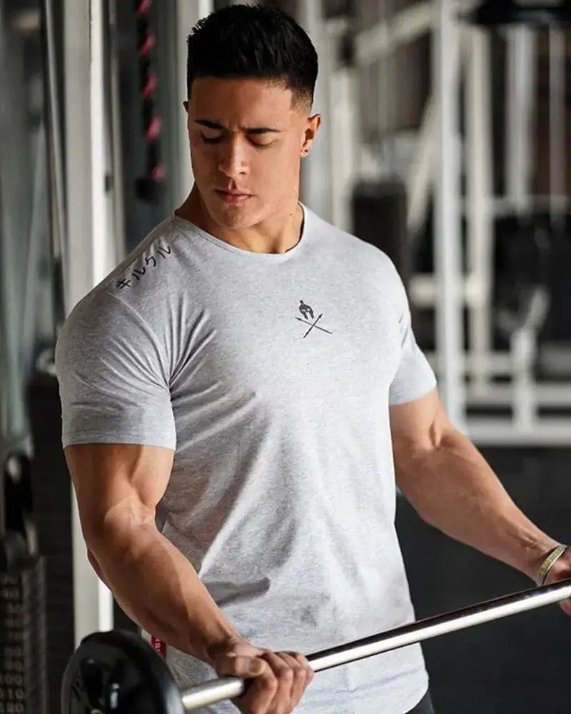 Men T Shirts Fashion Summer Bodybuilding Letter Vivareflex Online