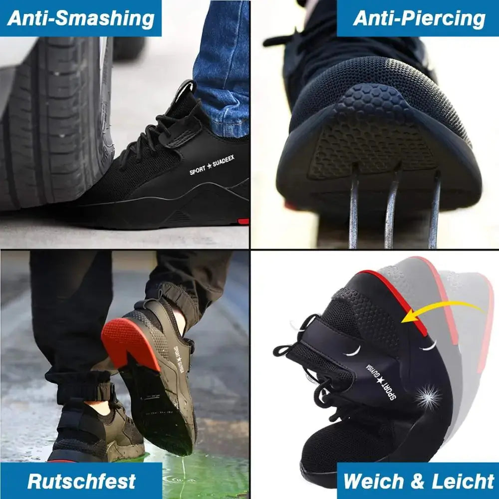 Men Work Safety Shoes Steel Toe Cap Vivareflex Online