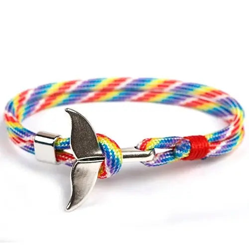 Men and Woman Whale Tail  Bracelets Vivareflex Online