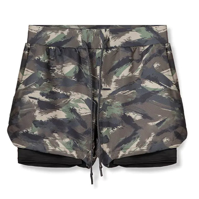 Men Shorts Double-Deck & Breathable Polyester Material_Vivareflex_Online