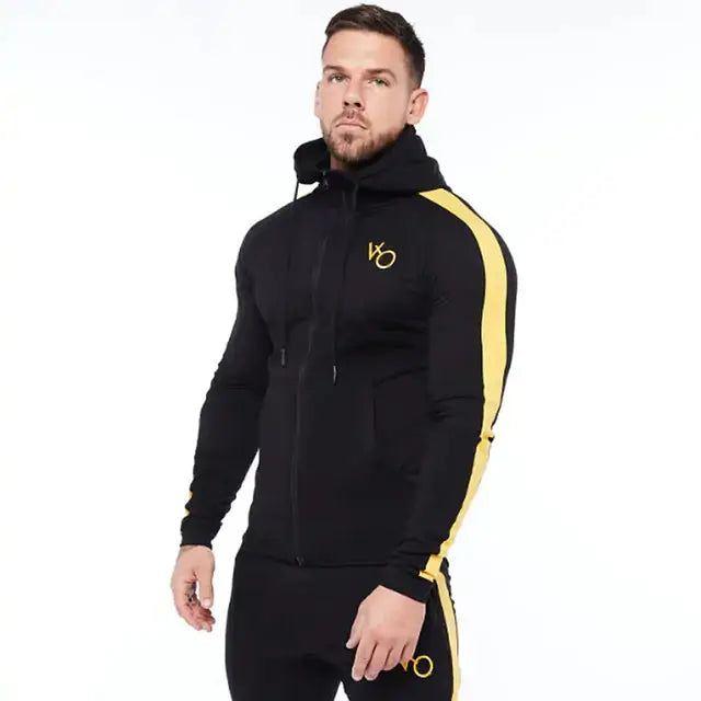 High-Quality Materials Men Gym Jogger Suit - Sports Suit_Vivareflex_Online