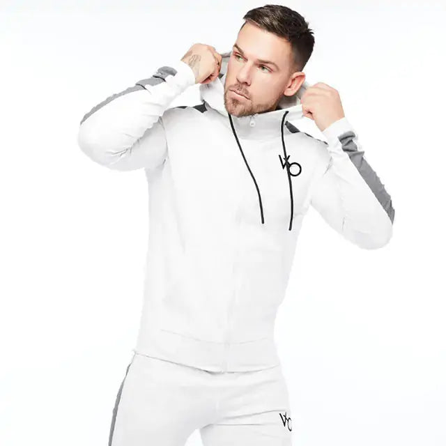 High-Quality Materials Men Gym Jogger Suit Sports Suit_Vivareflex_Online