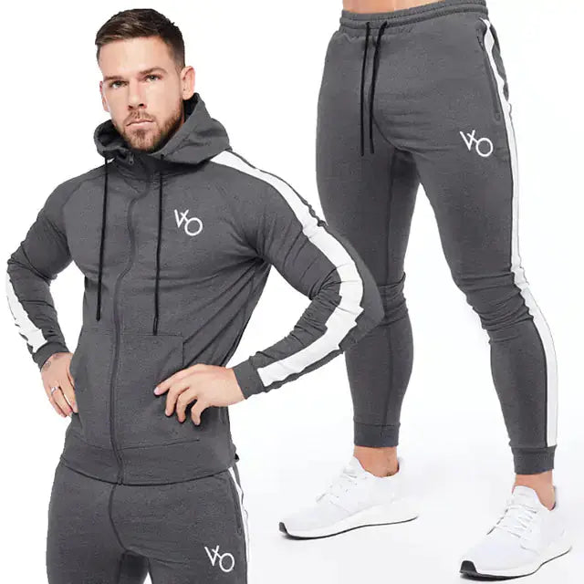 High-Quality Materials Men Jogger Suit Sports Suit_Vivareflex_Online
