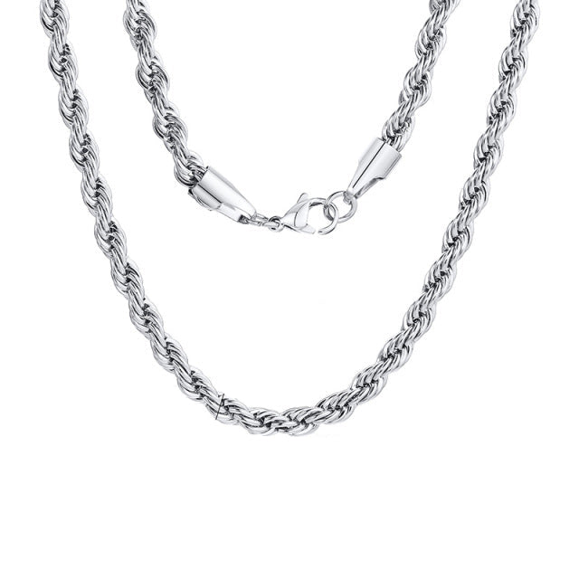 Men's Long Stainless Necklace_Vivareflex_Online